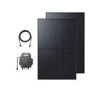Anker SOLIX panneau solaire Plug & Play (870 W bifacial) 2 × Panneaux RS40T 435 W avec micro-onduleur M180