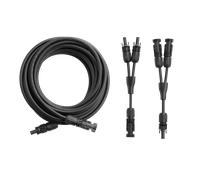 Anker Solix Solar Panel MC4 Extension Cable (10m, 6mm², 2-pack)*4 + Anker Solix Y Branch Connector*2 Câble d'extension pour panneaux solaires (10m, 6mm², 2-pack)*4 + Y Branch Connector*2