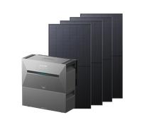 Anker SOLIX Solarbank 3 E2700 Pro + 4 panneaux bifaciaux (2 340 W )+ BP2700 batterie additionnelle Solarbank 3 Pro + 4 panneaux bifaciaux (2 340 W )+ BP2700 batterie additionnelle