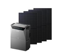 Anker SOLIX Solarbank 4 E5000 Pro + 4x 500 Wp Bifacial + BP5000 batterie additionnelle Solarbank 4 E5000 Pro + 4 panneaux bifaciaux (2 000 W) + BP5000 batterie additionnelle(5 000 Wh)