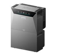 Anker SOLIX Solarbank 4 Pro (5 kWh), batterie solaire, BP5000 (5 kWh), 4 MPPT, entrée solaire 5 000 W, capacité jusqu'à 30 kWh, bidirectionnelle 2 500 W, 10 000 cycles, Anker Intelligence, Plug&Play