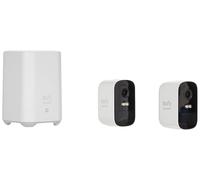 Eufy Caméra de sécurité eufyCam 2C + HomeBase 2 – 2 caméras + 1 base – Intérieure et extérieure