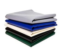 ANKO PLANEN bâche de Camion en PVC 480 g/m², au mètre sans œillets - résistante à la déchirure et imperméable, bâche Industrielle de Protection/Couverture (3 m x 6 m, Blanc RAL9010)