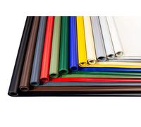 ANKO PLANEN bâche PVC pour Camion 600 g/m² au mètre - bâche de Couverture Industrielle Lourde avec Tissu renforcé, Finition Mate de Haute qualité (Rouge, 2,5 m x 9 m)