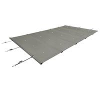 ANKO PLANEN Couverture de Piscine de sécurité Enroulable pour Une sécurité maximale - Bâche Camion PVC 680 g/m² - Couverture Toutes Saisons été & Hiver - sans Barres (3,5 m x 3,5 m, Gris RAL7037)