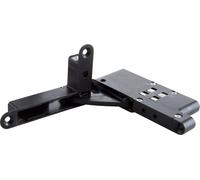 ANKOR DS-30 Charnière à encastrer gauche en bas/droite en haut avec amortisseur, noir