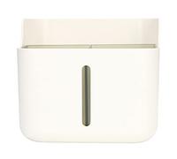 ANKROYU Boîte De Rangement pour Cosmétiques, Boîte De Rangement De Bureau, 3 Grilles, Double Couche, Grande Capacité, Sensation Givrée, avec Grille Intérieure Amovible pour Bureau De Dortoir