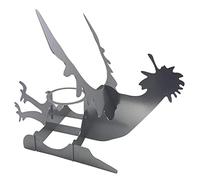ANKROYU Support de Poulet, Support de Barbecue pour Moto en Acier Inoxydable, Support de Poulet pour Barbecue, Support de rôtissoire en Forme de Moto pour Barbecue en Plein air et