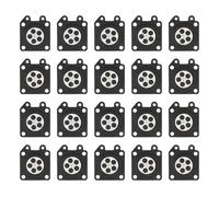 Anlseiod Kit de 20 membranes pour carburateur de tronçonneuse pour carburateur Walbro série WT WY WZ WA - Kit de membranes pour carburateur Walbro 95-526