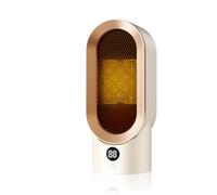 Anluomafuy Chauffage d'Appoint, Radiateur Soufflant à Économie d'Énergie, 800W Électrique Radiateur Soufflant, Radiateurs pour Usage Intérieur, Mini Radiateur Céramique pour Salon, Bureau, Chambre