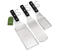 Anmarko Lot de 3 spatules en acier inoxydable - Robuste et robuste - Passe au lave-vaisselle