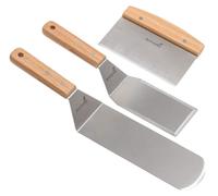 Anmarko Set de spatules en acier inoxydable pour barbecue et cuisine