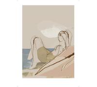 Anna Bülow Affiche By the ocean 50x70 cm