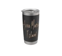Anna Maria Island Florida Design vintage et élégant Gobelet isotherme en acier inoxydable double paroi
