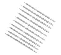 Annadue 10 Pièces Pointes de Fer à Souder T12 pour Stations de Rework | Cuivre sans oxygène, chauffage rapide, 200 à 480 Celsius, 10 formes de pointe, accessoires de station de reprise