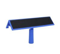 Annadue 10Pcs Ensemble de Support de Papier de Verre pour Plaques de Plâtre | Outil de ponçage auto-adhésif, tête rotative à 360 degrés, polisseuse d\'angle intérieur, plastique léger, poignée