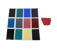 Annadue 12 Pack Papier de Marquage par Gravure pour Graveur CO2 Diode | Papier de marquage de couleur noire, 15,4x10,6 pouces, pour graveur à Diode CO2, accessoire artisanal en verre céramique