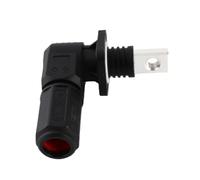 Annadue 2 Pièces 200A M8 Connecteur de Batterie de Stockage D'Énergie | Borne d\'alimentation circulaire, rotation à 360 degrés, conception à code couleur, prévention des incendies, protection IP67