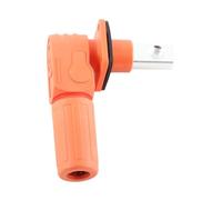Annadue 2 Pièces 200A M8 Connecteur de Batterie de Stockage D'Énergie | Borne d\'alimentation circulaire, rotation à 360 degrés, conception à code couleur, prévention des incendies, protection IP67
