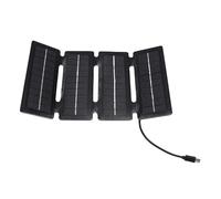 Annadue 20W Ultra Fin ETFE 4 Pliages Panneau Solaire pour Usage Extérieur | Chargeur photovoltaïque pliable ultra mince, urgence de voyage en camping, conception légère et durable