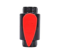 Annadue 2PCS PVC Vanne à Bille à Emboîture Fermeture Robinet Extérieur | Résistant aux chocs, plastique anti-âge, rotation à 90 degrés, connecteur de tuyau d\'irrigation de jardin, sans fuite