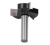 Annadue 3 Dents T CNC Fraise à Bois Queue 12mm | Mèche à rainurer en forme de T, tête en alliage dur, corps anti-rebond, fraisage lisse à grande vitesse