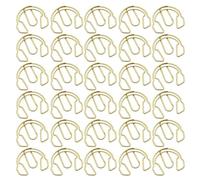 Annadue 30 Pièces Trombones en Forme de Casque en Métal (Headphone Shape) | Style de casque mignon, matériau en acier inoxydable, bord lisse, utilisation au bureau et à l\'école, cadeau créatif,