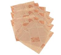 Annadue 500 Feuilles Papier D'emballage pour Friture Cuisson Aliments | Absorbant de graisse, résistance à la chaleur, doublure de panier alimentaire, plateau de service, feuilles de papier
