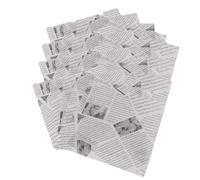 Annadue 500 Feuilles Papier D'emballage pour Friture Cuisson Aliments | Absorbant de graisse, résistance à la chaleur, doublure de panier alimentaire, plateau de service, feuilles de papier