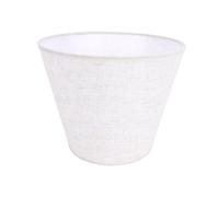 Annadue Abat-jour Conique en Lin, Luminaire Diffusant une Lumière Douce | Housse en tissu à lueur chaude, Accent de décoration nordique, ajustement de prise E27, Style de salon de chambre à coucher