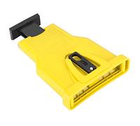 Annadue Affûteur de Chaîne de Tronçonneuse électrique, Outil de Meulage Rapide pour Le Travail du Bois, Outil d'affûtage de Chaîne pour Dents de Tronçonneuse, I pour Utilisation en Atelier (Yellow)