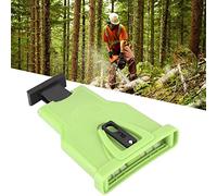 Annadue Affûteur de Chaîne de Tronçonneuse électrique, Outil de Meulage Rapide pour Le Travail du Bois, Outil d'affûtage de Chaîne pour Dents de Tronçonneuse, I pour Utilisation en Atelier (Green)