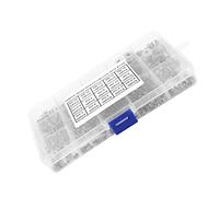Annadue Assortiment de 320 Vis à Tête Plate à Douille Hexagonale M2-M6, Jeu de Boulons à Tête Fraisée en Acier Inoxydable 304, 10 Tailles de Vis à Métaux avec écrous Métriques pour équipement