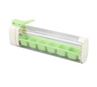 Annadue Bac à Glaçons, Moule à Glaçons de Type Poussoir à 6 Grilles, Machine à Détachable à Dégagement Facile pour la Fabrication de Glace d'été au Congélateur (WHITE)