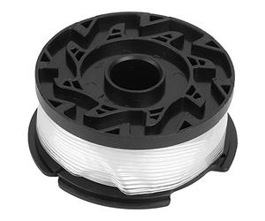 Annadue Bobine de Tondeuse à Gazon 6 Pièces avec Couvercle Accessoires de Remplacement Pièces Adaptées pour BLACkDECKER AF100, Bobine de Tondeuse pour l'entretien de la Pelouse du Jardin, de