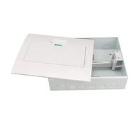 Annadue Boîte de Distribution d'énergie à 12 Voies, Boîte de Protection de Circuit électrique sur Rail DIN, de Distribution Montée en Surface avec Couvercle