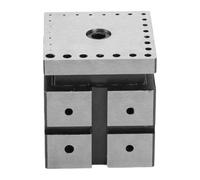 Annadue Bracelet de Rivetage Enclume de Dapping pour Réparation | Support artisanal en acier, outil d\'établi de bijoutier, mini presse à pièces, bloc de bureau compact, base stable