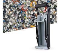 Annadue Broyeur de Canettes Mural, Broyeur de Canettes de Bière et de Soda Robuste, de en Aluminium de 16 Oz pour le Recyclage, Outil de Recyclage de Distribution à Domicile avec Poignée Confortable