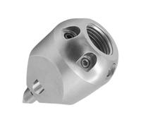 Annadue Buse de Jet D'égout 1/2in 40 L/min Rotative Nettoyeur de Drain | Jets d\'eau à 360 degrés, corps en acier inoxydable, déblocage des tuyaux de cuisine, pointe de nettoyeur haute pression,