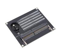 Annadue Carte de Test de Mémoire pour Ordinateur Portable DDR4 avec Indicateurs LED, Outil de Test de RAM pour un Diagnostic Rapide, Analyseur de Diagnostic de RAM DDR4 pour les Techniciens
