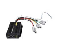 Annadue Chargeur de Batterie DC 25A Double Entrée MPPT pour Camping-Car | Chargement à double source, suivi MPPT intégré, sortie 25 A, unité d\'alimentation à trois étages, Gel AGM LFP