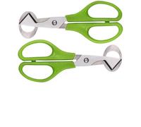 Annadue Ciseaux à œufs de Caille en Acier Inoxydable, 2 Pièces, Outil de de Coquille d'œuf, Gadget de Cuisine pour œufs de Caille, Petit Ouvre-œuf et Diviseur, Facile à Nettoyer pour Cadeau Mère ou