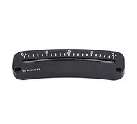 Annadue Clinomètre à Tube, Mini Inclinomètre d'angle, Capteur d'échelle Transparent avec Trou de Fixation pour la Mesure de Nivellement