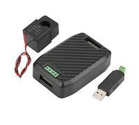 Annadue Compteur D'énergie 100A avec TC de Type (Open and close | Multimètre numérique, Modbus, alarme de suralimentation, 80-260 V AC, précision de 0,5 %