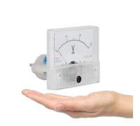 Annadue DC 0-5A Analogique Ampèremètre Voltmètre 85C1 Panneau de Mesure,
