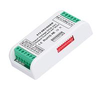 Annadue Décodeur LED 3 Canaux, Contrôleur RVB, Contrôle de Tension Constante DMX512, Mini Bande de Contrôleur pour Guirlande Lumineuse 9-24 V, Démoder RVB pour la Décoration de la Maison