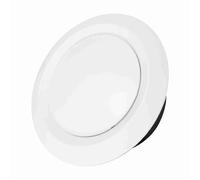 Annadue Diffuseur de Plafond, Valve d'alimentation d'échappement, Anémostat, Couvercle de Tuyau de Ventilation, 75mm (ABS 3)