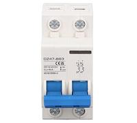 Annadue Disjoncteur 2P DC PV Photovoltaïque 12-240V 4KA, Interrupteur de Protection contre les Surcharges Haute sensibilité pour Système Solaire, Mini Disjoncteur (10A)