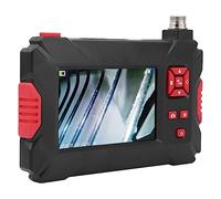 Annadue Endoscope Industriel à Double Objectif, Caméra d'inspection HD 8 Mm 1080P avec écran LCD 4,3 Pouces, 9 Lumières Réglables, Caméra Serpent étanche pour Canalisations de Plomberie, CVC (5M)