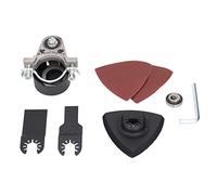 Annadue Ensemble de Convertisseur de Meuleuse d'angle Kit de Tête de Conversion de Joint Universel en Acier Inoxydable pour Adaptateur d'outil Oscillant Multifonctionnel Bricolage Travail du Bois